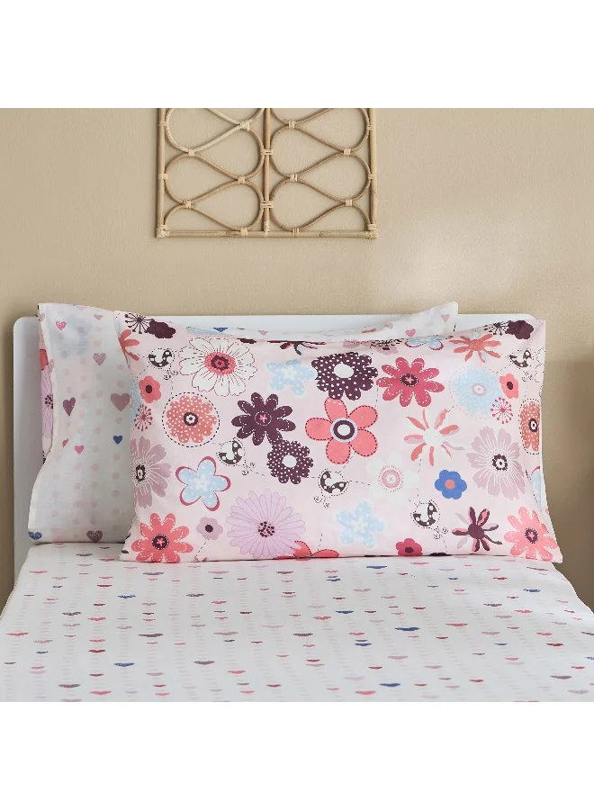 Home Box Ivy Slumber Garden 2-Piece Pillow Cover Set - 50x75 cm