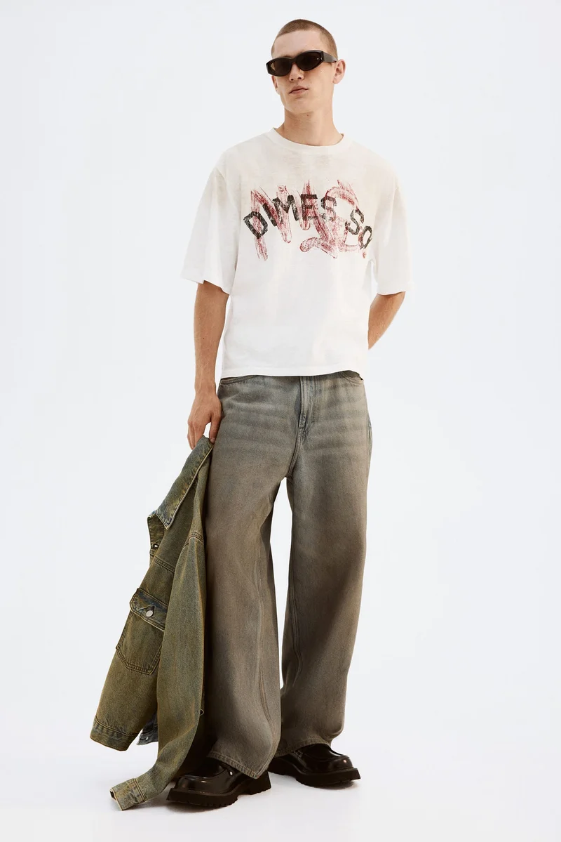 اتش اند ام قميص فضفاض