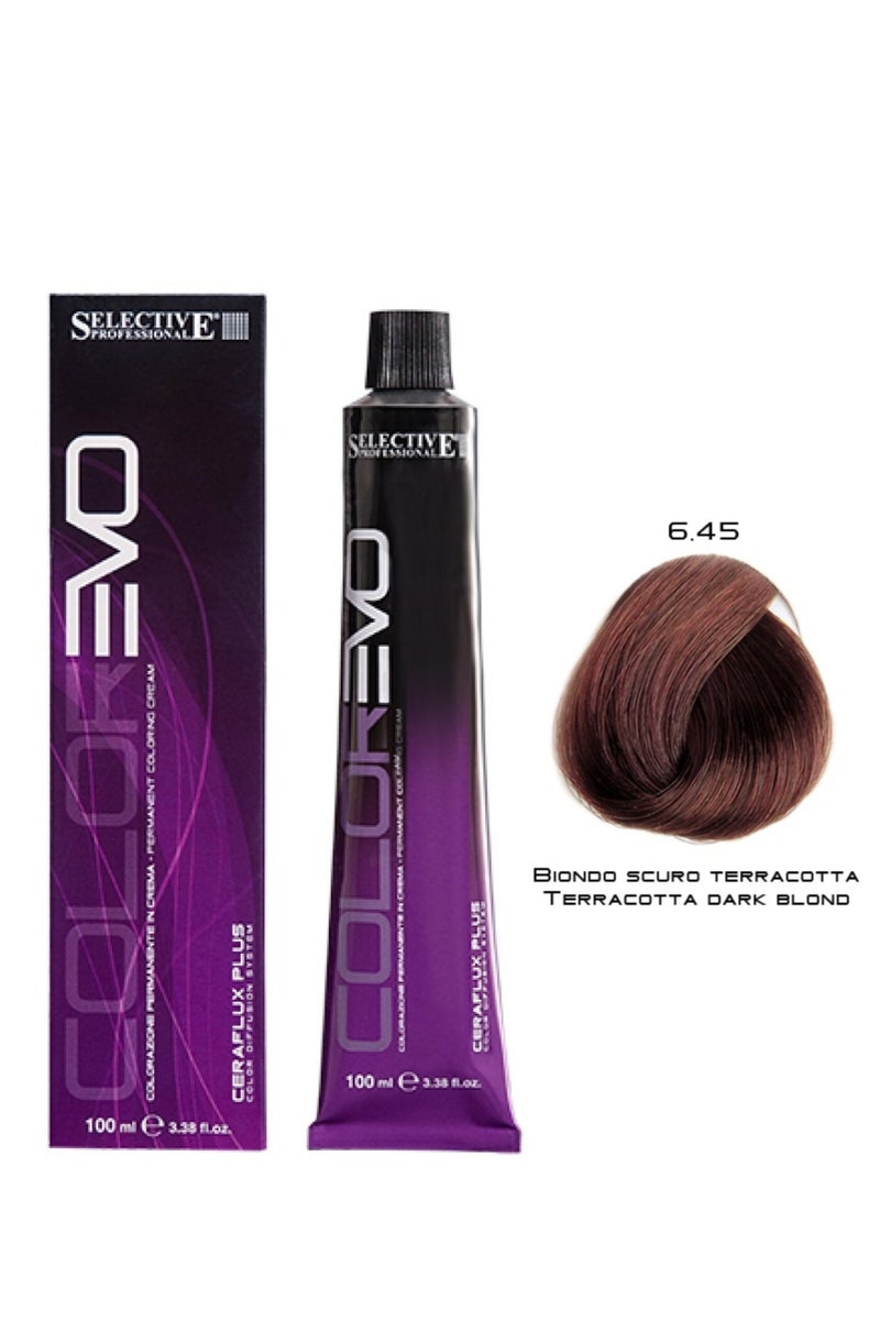 Selective Professional ColorEvo 6.45 Terracotta Dark Blonde 100ml - Image 1