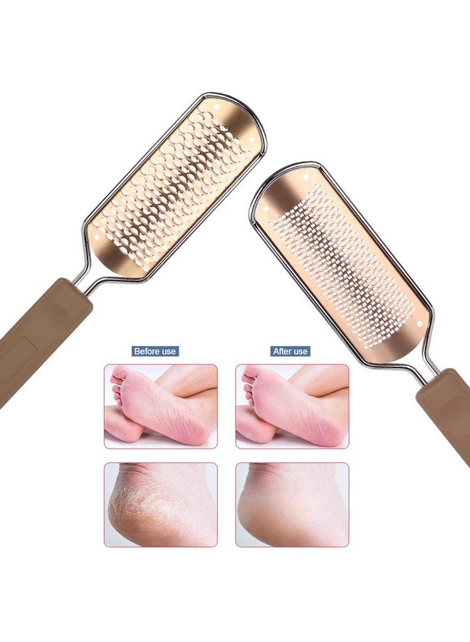 LoveBB 2 Pack Pedicure Rasp Foot File Callus Remover, Professional Foot Scrubber Remove Dead Skin Cracked For Wet And Dry Feet - Image 5