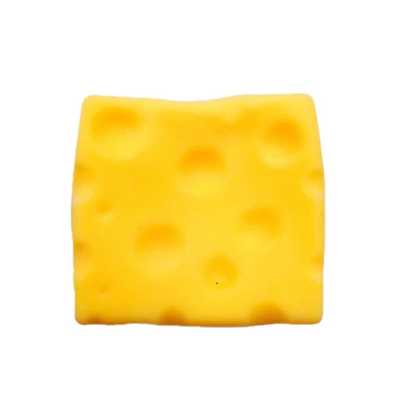 Large Square Cheese Squishy Slow Rebound Stress Relief Toy - Image 5