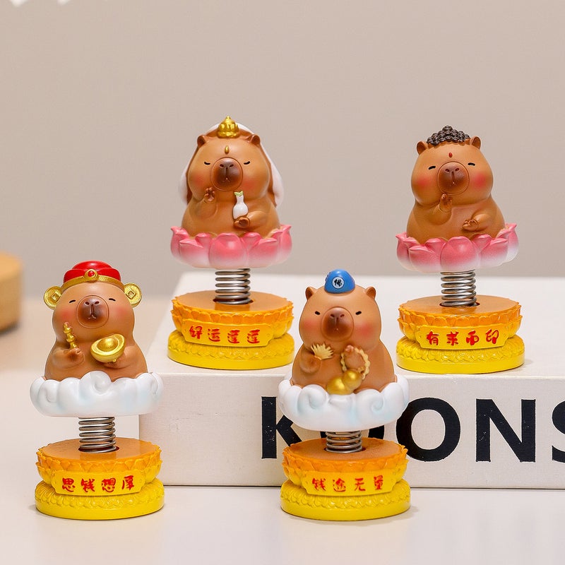 Creative Capybara Desktop Figurine - Image 1