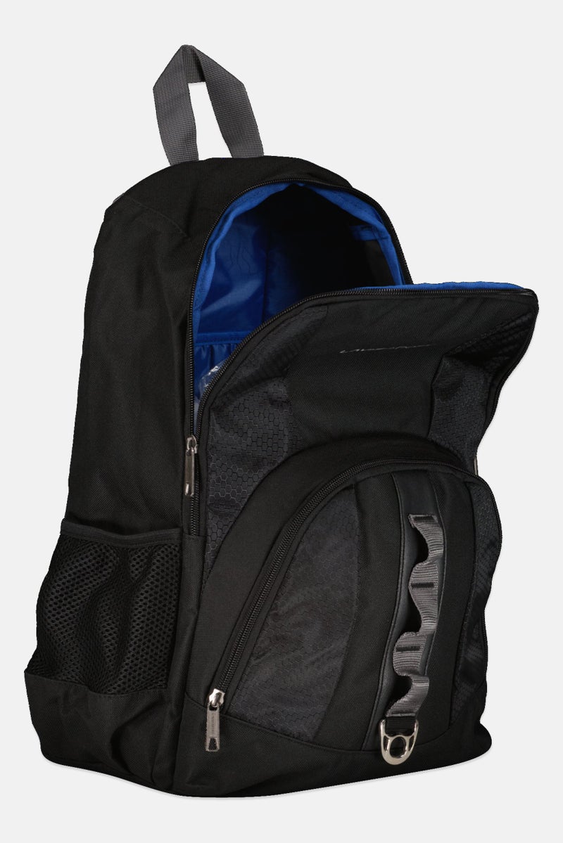 Lavie حقيبة ظهر للرجال بشعار العلامة التجارية، سوداء - Image 3