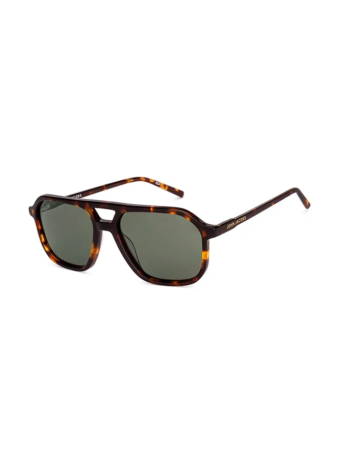 John Jacobs Brown Black Full Rim Rectangle John Jacobs JJ Tints JJ S70036-C1 Sunglasses