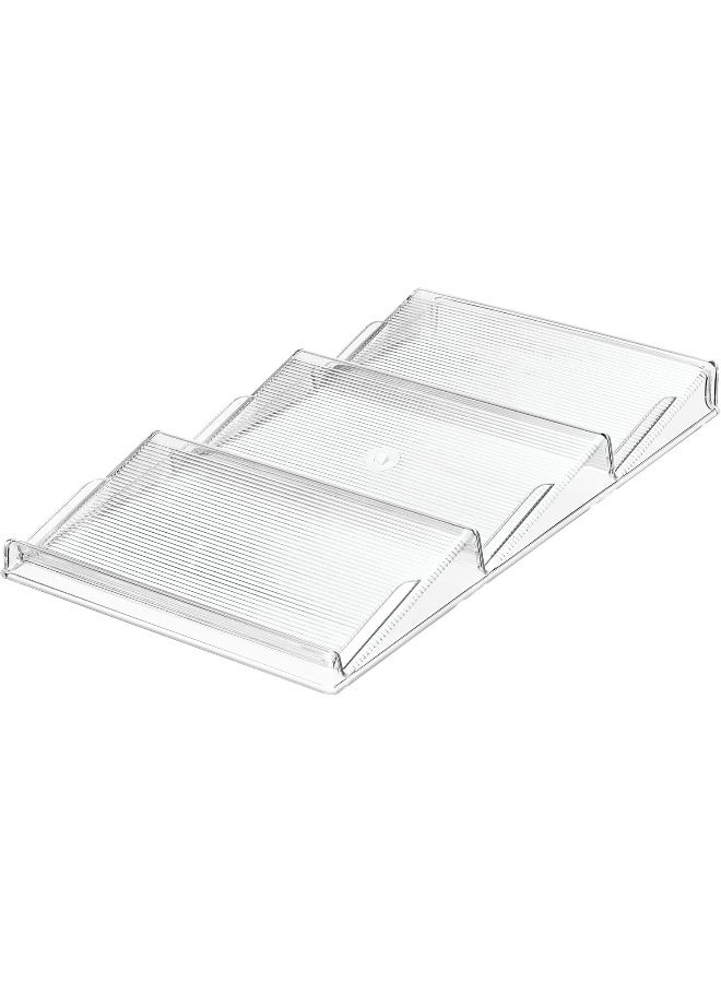 InterDesign iDesign 3-Tier Spice Drawer Organizer – Linus Collection – Clear  - Image 3