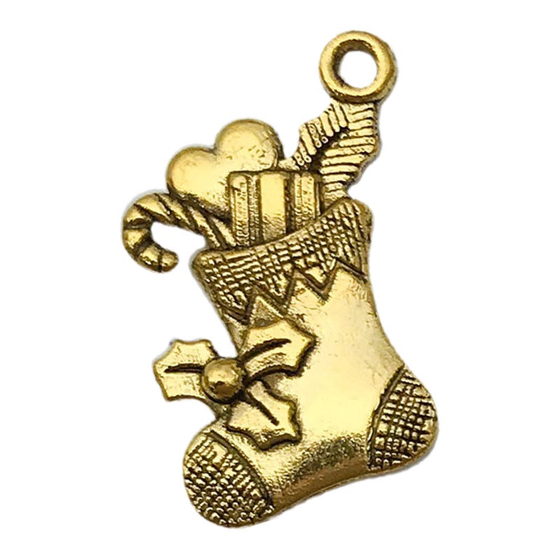 Generic Vintage Gold Charms Mix for Jewelry Making 1 sock 13x20mm-1.5g-20051 