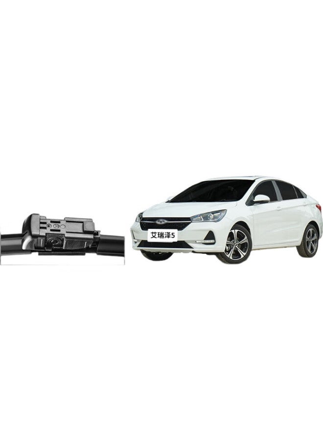 YITU Chery Arrizo 5/7 Dedicated Frameless Wiper Blades, Arrizo 5 Wipers, Arrizo 7 Wipers, Original Size Car Wiper Blades (1 Pair), A-Grade Rubber Strip - Image 2