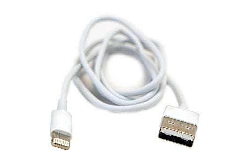 VisionTek Lightning to USB White 1 Meter Cable - 900704 , 3 feet - Image 2