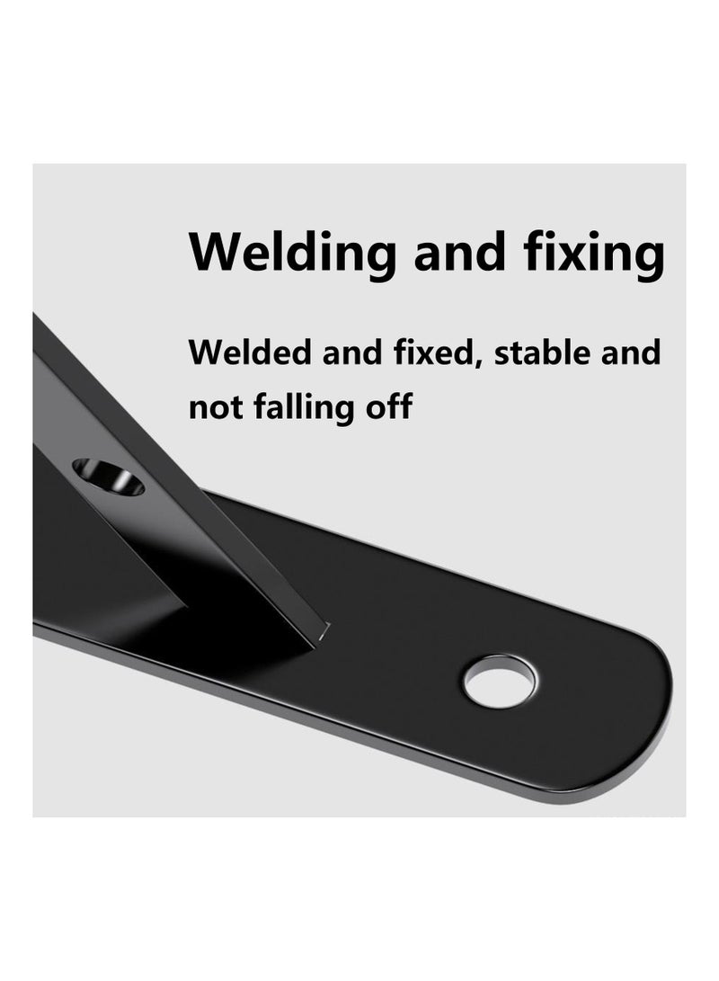 رايتشر 3 قطعة رف جدار مثقوب رف الكتب الزاوية رف الجدار الزاوية الرف الثلاثي خزانة الزاوية المثبتة على الحائط خزانة الزاوية خزانة الزاوية خزانة التخزين الثلاثي رف تخزين الزاوية خزانة الزاوية - Image 4