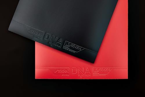 STIGA Table Tennis Rubber DNA Platinum H, 2.3 with Superior Grip and Optimal Spin, Black - Image 4