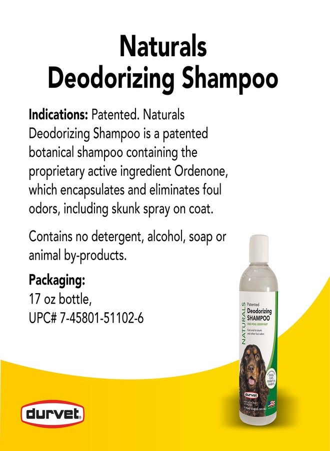 Durvet Naturals Deodorizing Shampoo, 17-Ounce - Image 3