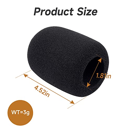 WIBOND for Rode PodMic Pop Filter - Professional Windscreen Compatible with Rode PodMic Mic Cover Improve Sound Quality Reduce Plosive Wind Noises - Image 2