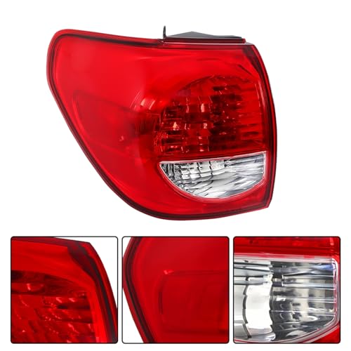 SEBLAFF Tail Light Assembly Left Side Replacement for S-equoia 2008-2017 Outer LH Tail Lamp 815600C080 - Image 4