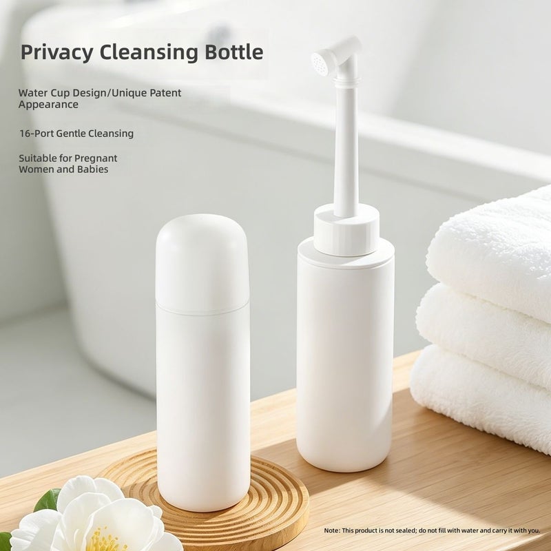 Postpartum Portable Perineal Wash Device for Maternal Care, Postnatal Vaginal and Anal Cleansing, Women’s Private Parts and Butt Care Rinse Bottle - Image 2