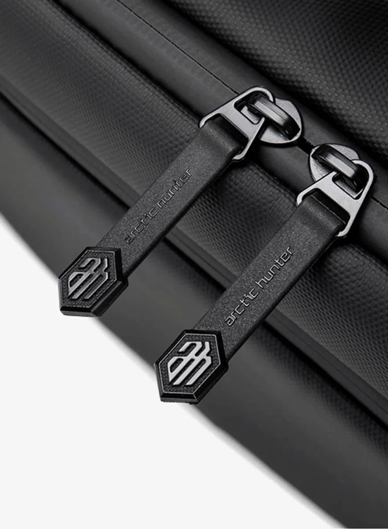 Arctic Hunter  Chest Bag for Men Side Bag Stylish Sling Bag Shoulder Bag for Men with Handle Water Scratch Resistant Cross Body Bag for Travel Daily use, Y00020, Black  | Best Price UAE