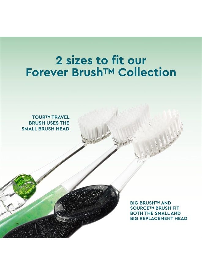 Radius Toothbrush Replacement Brush Heads 2-Count Improve Gum Health & Reduce Gum Issues - Super Soft - Pack of 1 - Image 4