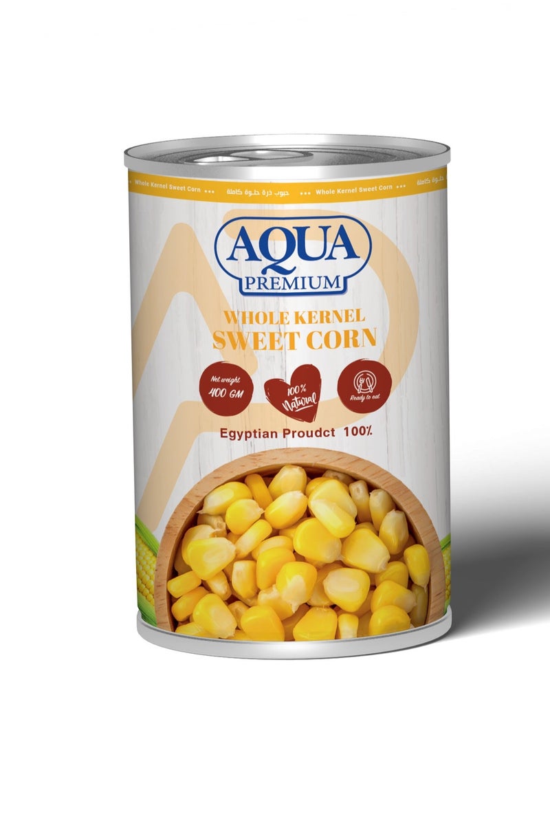 Aqua Premium Plain Fava Beans 400g Can & Aqua Premium Sweet Corn, 400g – 100% Natural, Ready to Eat, No Preservatives, Crisp & Juicy Kernels, Ideal for Salads, Sides & Cooking, Non-GMO, Vegan Friendly & Aqua Premium Red Kidney Beans 400g – Premium Canned Beans, Rich in Protein & Fiber, Ready-to-Eat & Aqua Premium Chickpeas 400g – Ready to Eat, High Protein & Fiber, 100% Natural, Vegan FriendlyBundle - Image 3