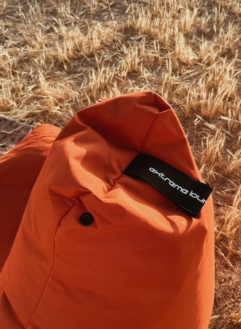 Extreme Lounging® - Original Mighty Bean Bag - Made in UK - Premium Quality Double Stitched Bean Bag - UV Protected & Waterproof - Large BeanBags Chair - Ideal for Indoor & Outdoor Use - Black - Image 4