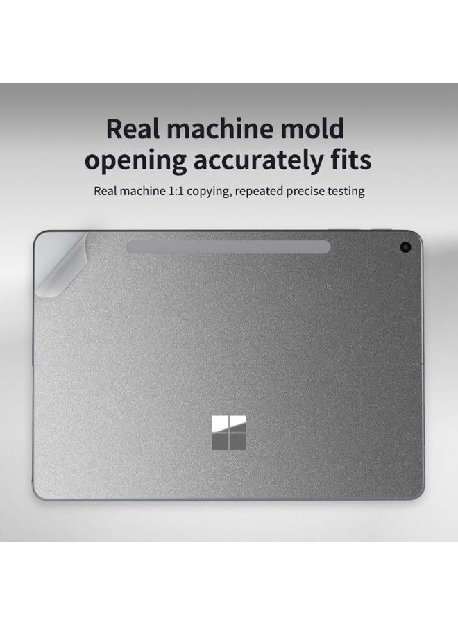 IMMOENUC Tablet Sticker for 2025 Microsoft Surface Pro 12 inch Back Decals Protector Skin Film Anti-Scratch Vinyl Protective Laptop Cover Abrasion Resistant(Frosted Transparent) - Image 3