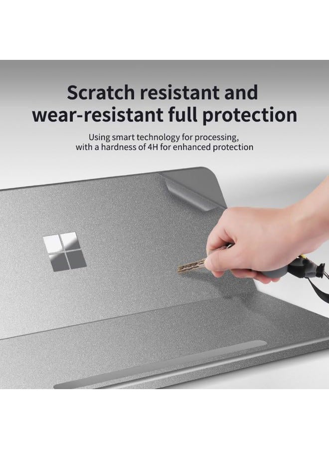 IMMOENUC Tablet Sticker for 2025 Microsoft Surface Pro 12 inch Back Decals Protector Skin Film Anti-Scratch Vinyl Protective Laptop Cover Abrasion Resistant(Frosted Transparent) - Image 4