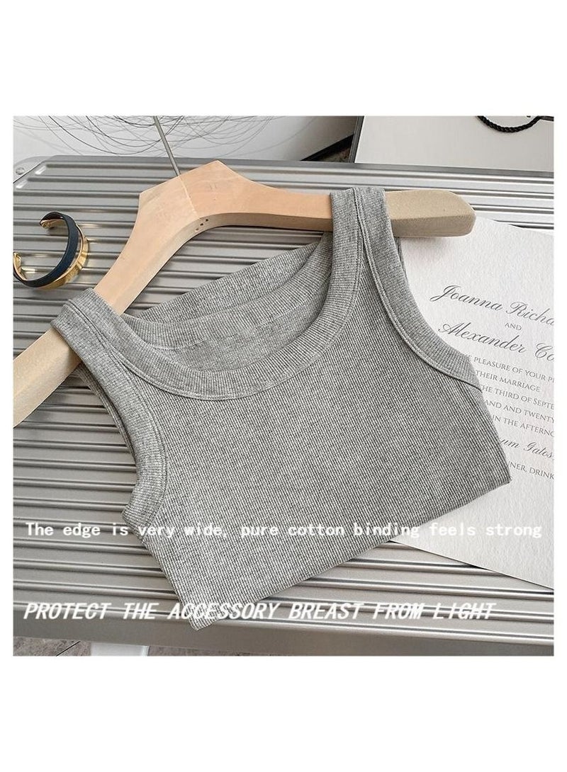 NIBEMINENT Women's Cotton Thread Inside The Anti-Light Vest,Protect  From Light - Image 2