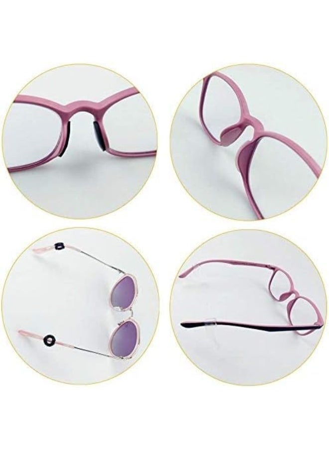 ECVV 19 Pairs Eyeglasses Retainers, Anti-slip Silicone Ear Clip Hooks for Sports, Eyewear Retainers Eyeglass Holder For Eyeglasses/Sunglasses  - Image 5