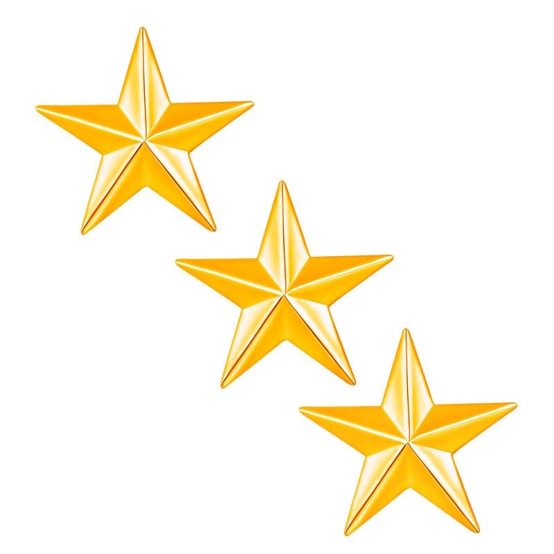 Mahi Shining Combo of Star Lapel Pins Badges for Men (PACO1105641PR) - Image 1