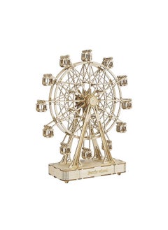 Rolife Rolife 3D Wooden Puzzle for Adults,Mechanical DIY Crafts Kits for Kids,Ferris Wheels Music Model Kits to Build,Brain Teaser Puzzles for Boys and Girls  - Image 1