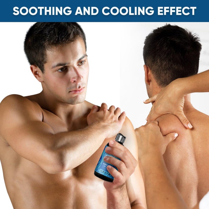 Essencetics 8 oz  Relief  Relax Sore Muscle Massage Oil with 100 Pure Arnica Lavender  Rosemary Oils  Soothes Muscles  Joint with Relaxing Massage Oil for Massage Therapy - Image 4