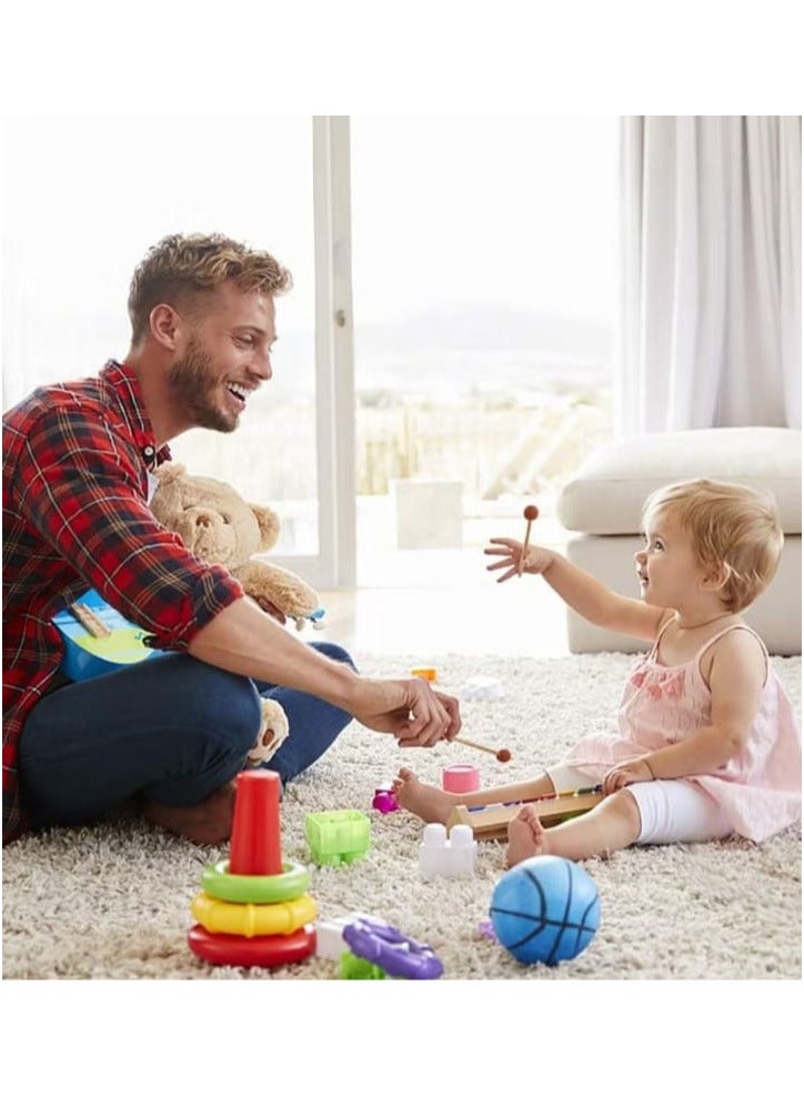 Natural Wooden Xylophone Puzzle Toy for Toddlers, Octave Xylophone Musical Toy with Wooden Base for Learning and Educational Musical Instruments - Image 3