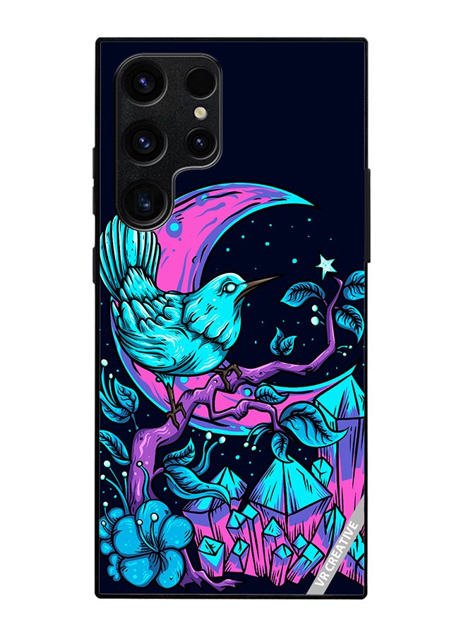 Protective Case Cover For Samsung Galaxy S25 Ultra Bird Vector Design Multicolour