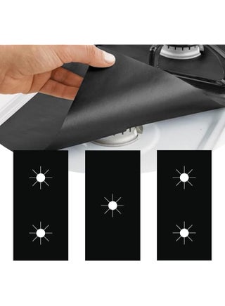 3Pcs Stove Cover Stove Protector For Gas Range 0.2 Mm Thick Stove Burner Covers For Gas Stove Top Thick Non Stick Reusable Stove Guard Heat Resistant Gas Range Protectors Covers - pzsku/Z350EA98E55A176C550DFZ/45/_/1741178687/20587b39-47e1-4f27-8e57-44c834442904