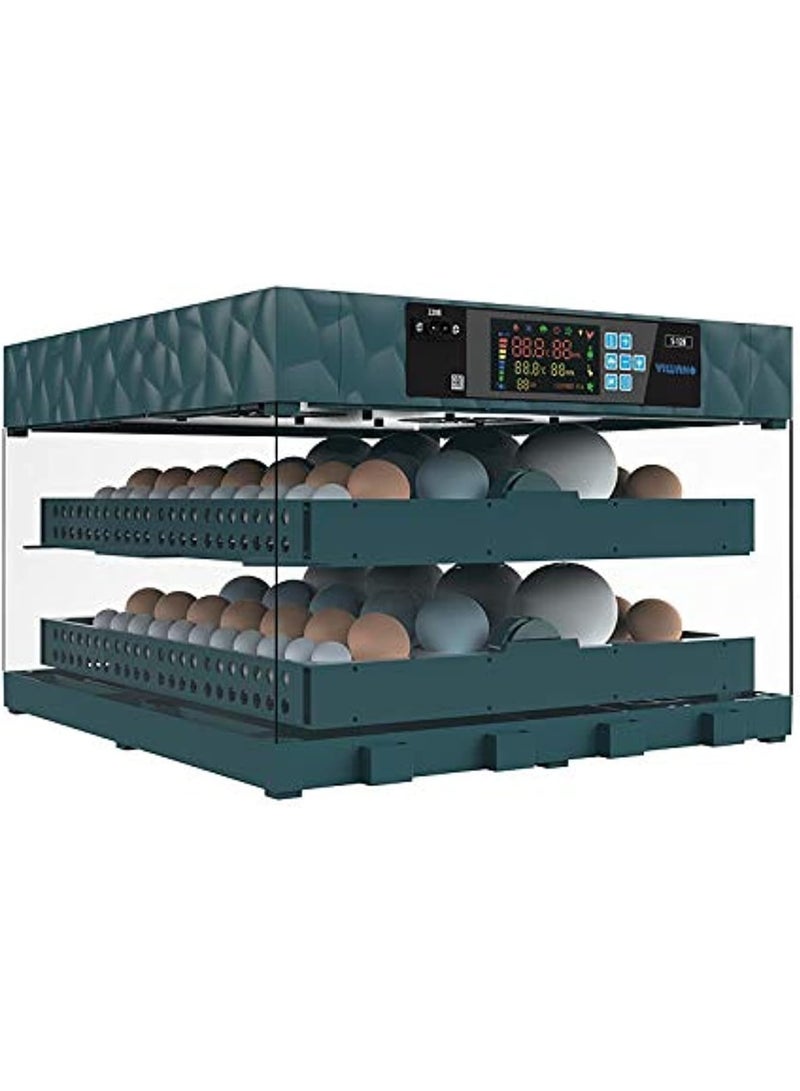 Neo Classic 128 Eggs Dual Power Digital Automatic Egg Incubator with egg Turner - Image 1