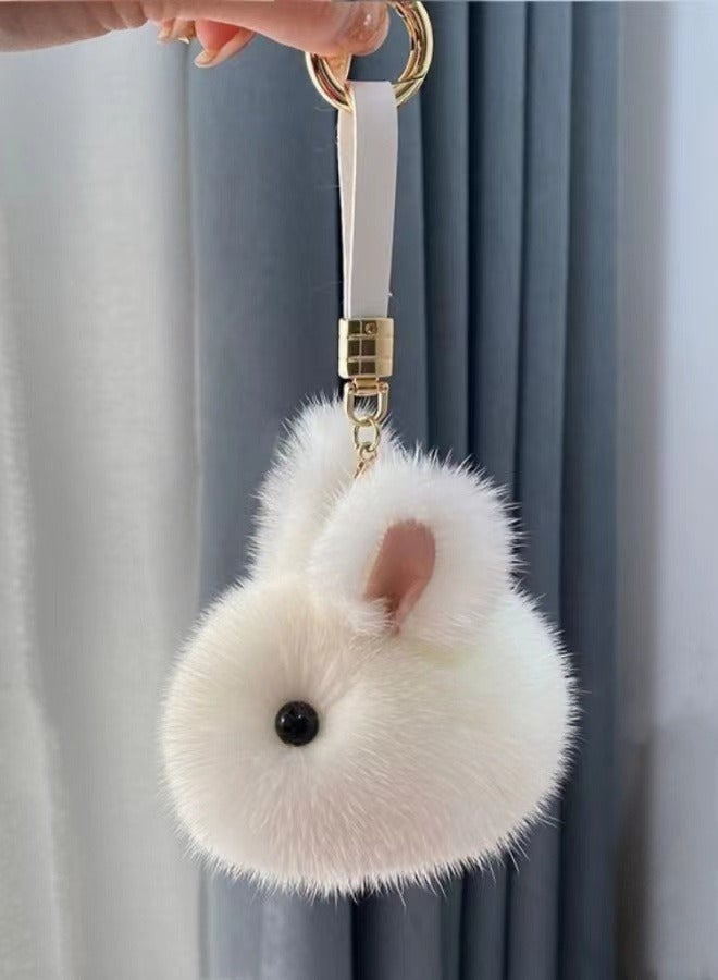 Mini Version Bunny Pendant Bag Keychain  - Image 2