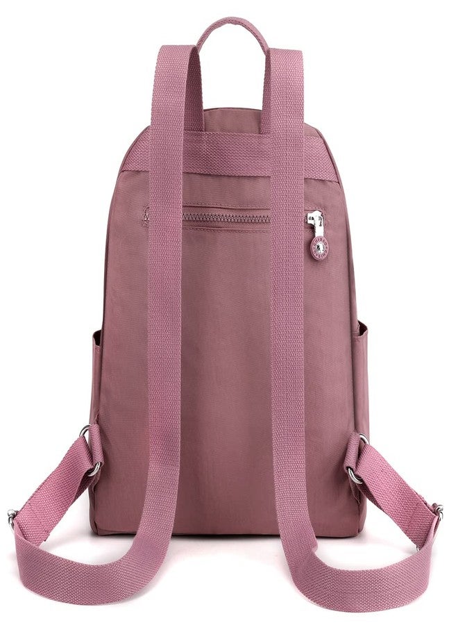 Collsants Small Nylon Backpack for Women Mini Backpack Purse Ladies Fashion Backpack Small Travel Bag Daypack(grey) - Image 5