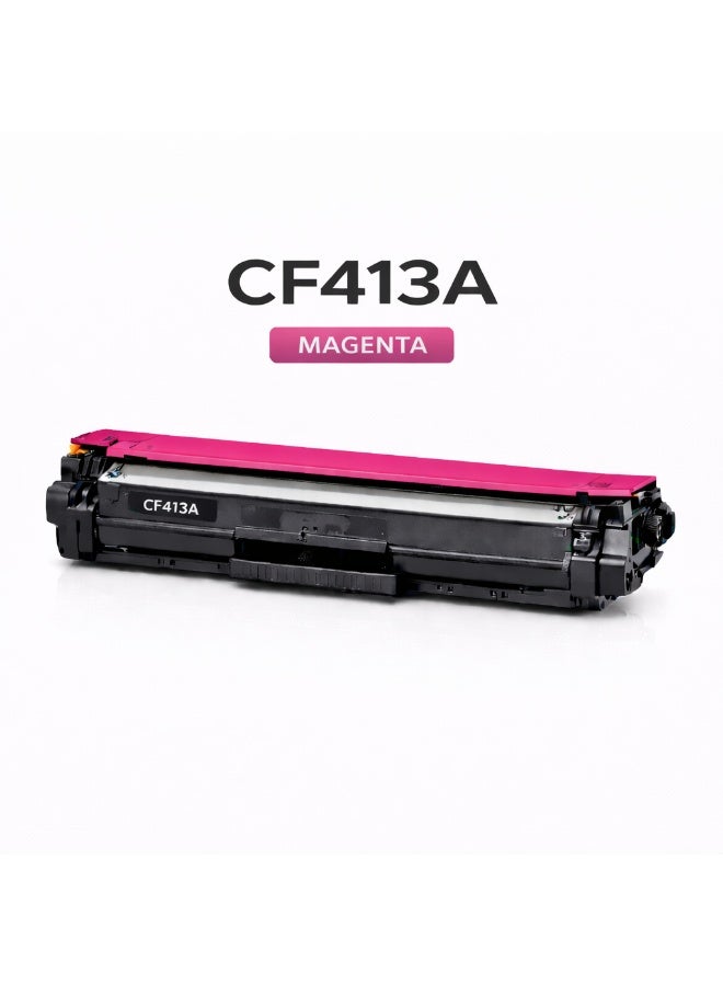MULTI COLOUR HP CF413A Magenta Compatible Toner Cartridge – 410A LaserJet Premium Color Replacement** - Image 1