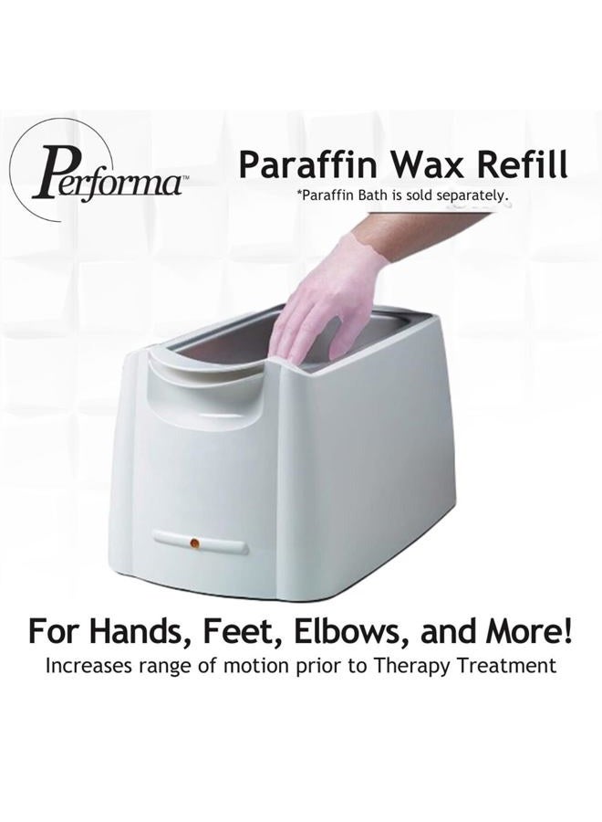 Performa Paraffin Wax Refill, 1 Pound Lavender Scented Blocks, Case of 36, Paraffin Bath Wax, Medical Grade Parraffin Wax for Paraffin Bath, Wax Refill for Wax Bath, Good for Hands & Feet - Image 2