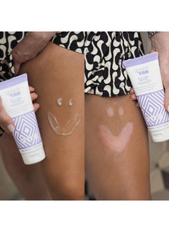 Skinny Tan Skinny Tan Self-Tan Eraser - Manual and Chemical Exfoliation - Jelly-Like Texture - Removes Old Tan, Corrects Mistakes, and Exfoliates Skin - Brightens and Smoothes Your Epidermis - 7.03 oz Cream  - Image 5