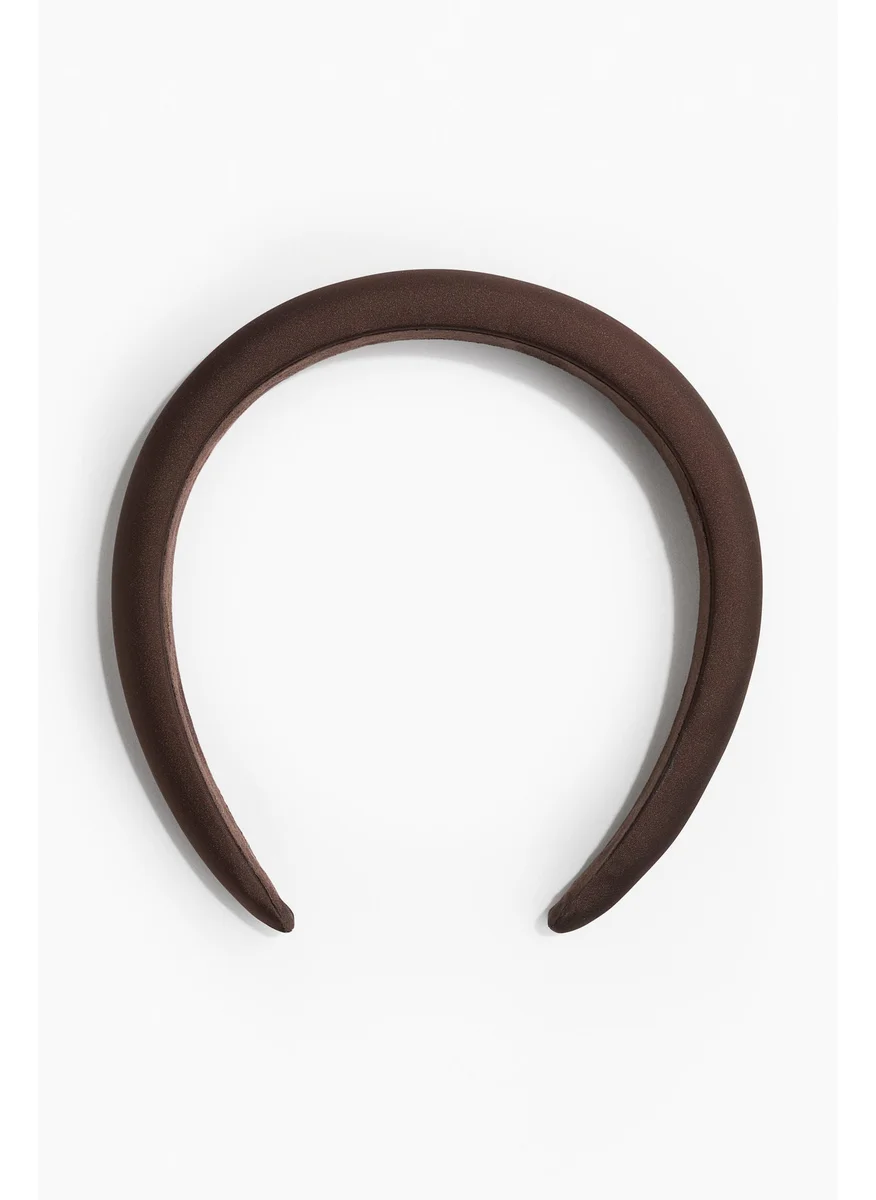 H&M Padded Satin Alice Band