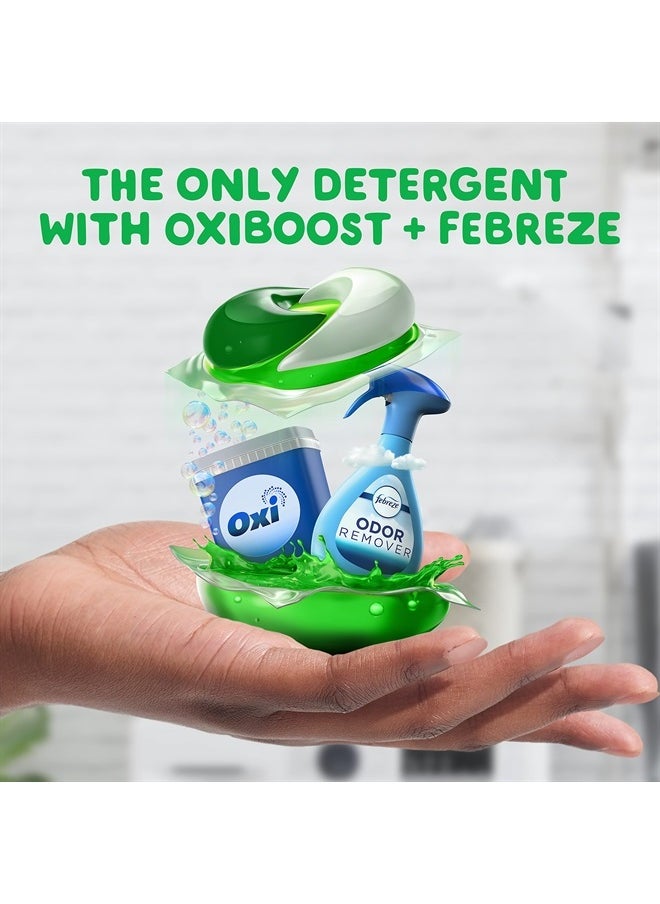 Gain - Flings Laundry Detergent Soap Pacs with Odor Defense, Super Fresh Scent, 112 Count, 3 in 1 Laundry Pods with Febreze and Oxi - Image 1