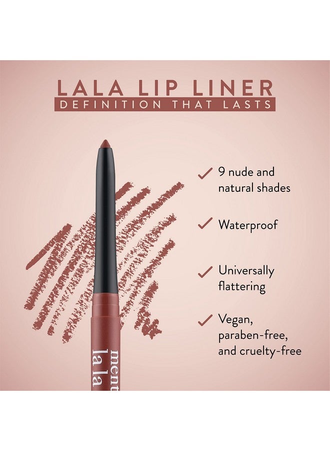 Mented Cosmetics La La Nudewaterproof Lip Pencil Natural Nude Vegan And Cruelty Free Makeup Matte Lip Liners For Women - Image 3