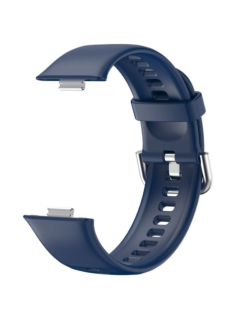 لساعة هواوي Fit4 Pro / Fit4 / Fit3 سوار رياضي سيليكون للرجال / النساء أزرق - Image 3