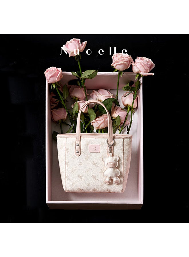 Nucelle Pegasus Mini Tote Basket Bag New Light Luxury Niche Handheld Crossbody Women's Bag Birthday Gift For Girls - Image 2