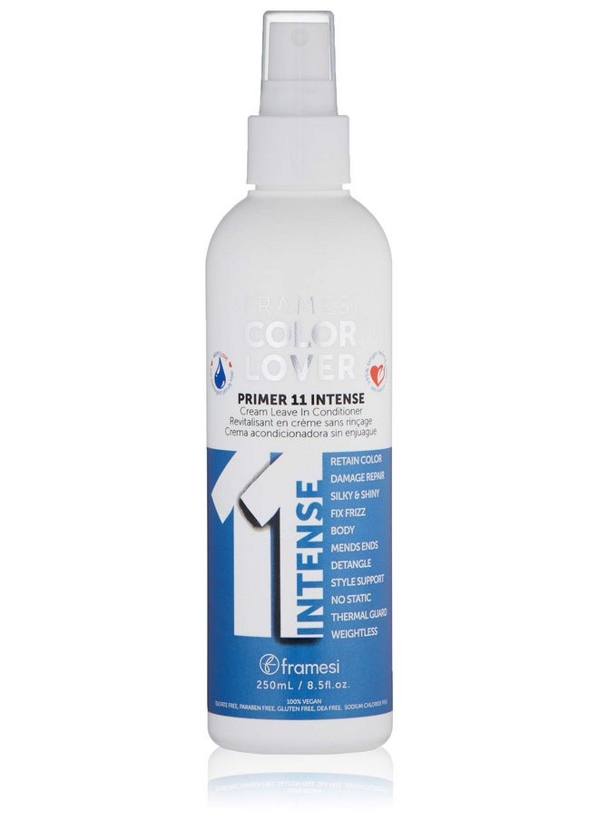 framesi - Color Lover Primer 11 Intense Leave In Conditioner Spray 8.5 Fl Oz Leave In Conditioner For Color Treated Hair Heat Protectant Spray - Image 1
