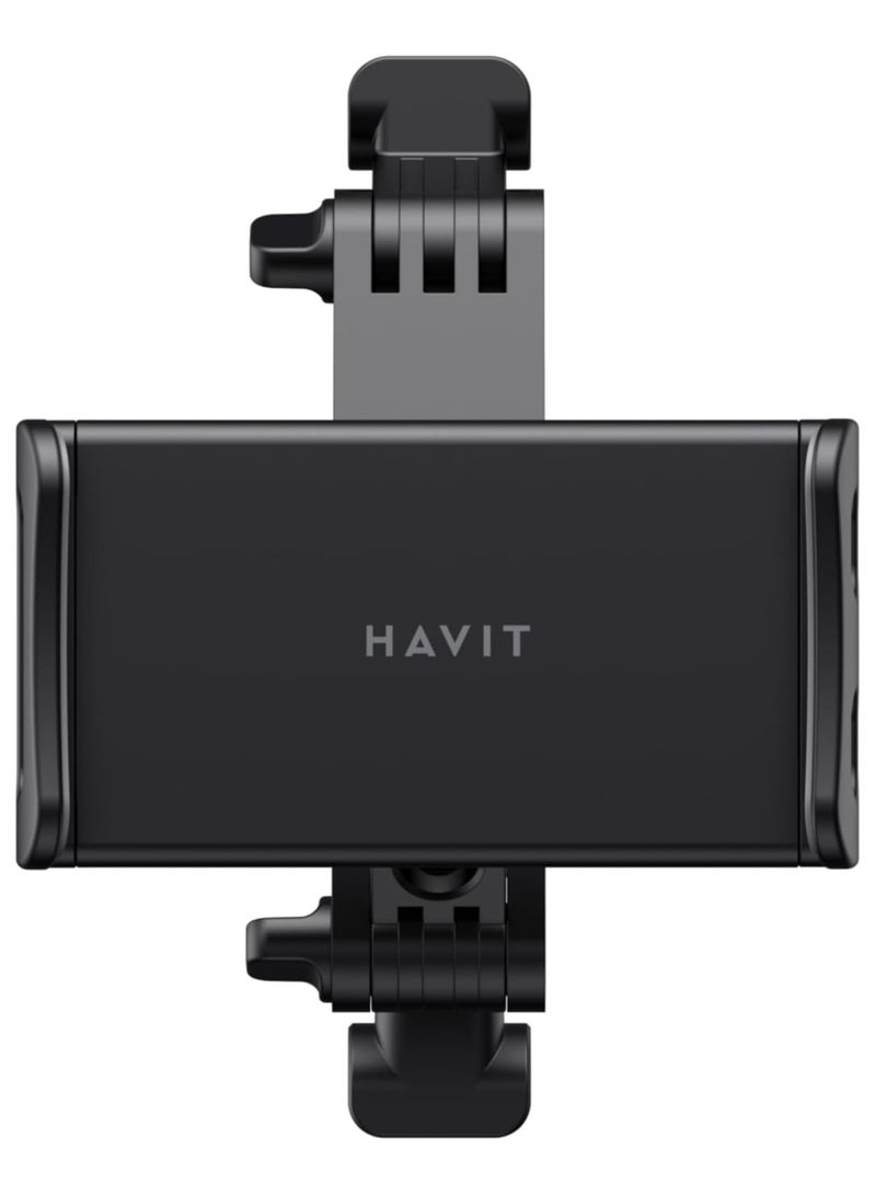 havit Tablet Holder HAVIT ST7153 with 360° Articulated Arm – Strong Mount and Full Rotation for Optimal Viewing Comfort in the Car - Image 1