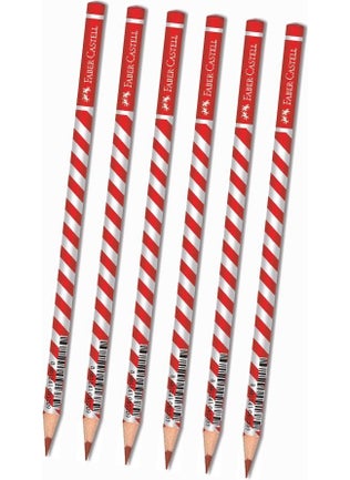 Red Cap Pen Candyroll 6 Pieces Faber Red Cap Pen