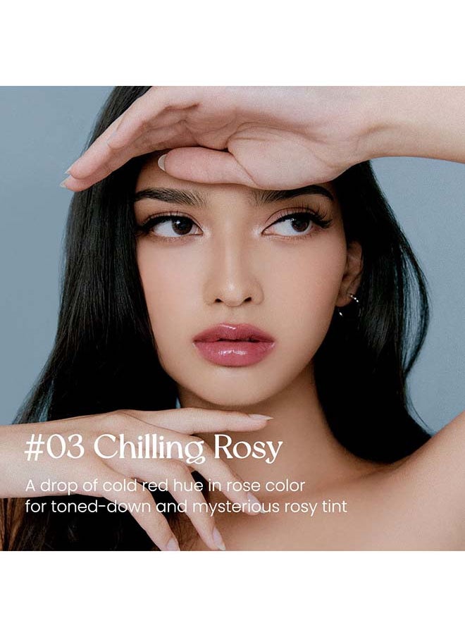 Peripera ملمع الشفاه Ink Glasting 003 Chilling Rosy  - Image 4