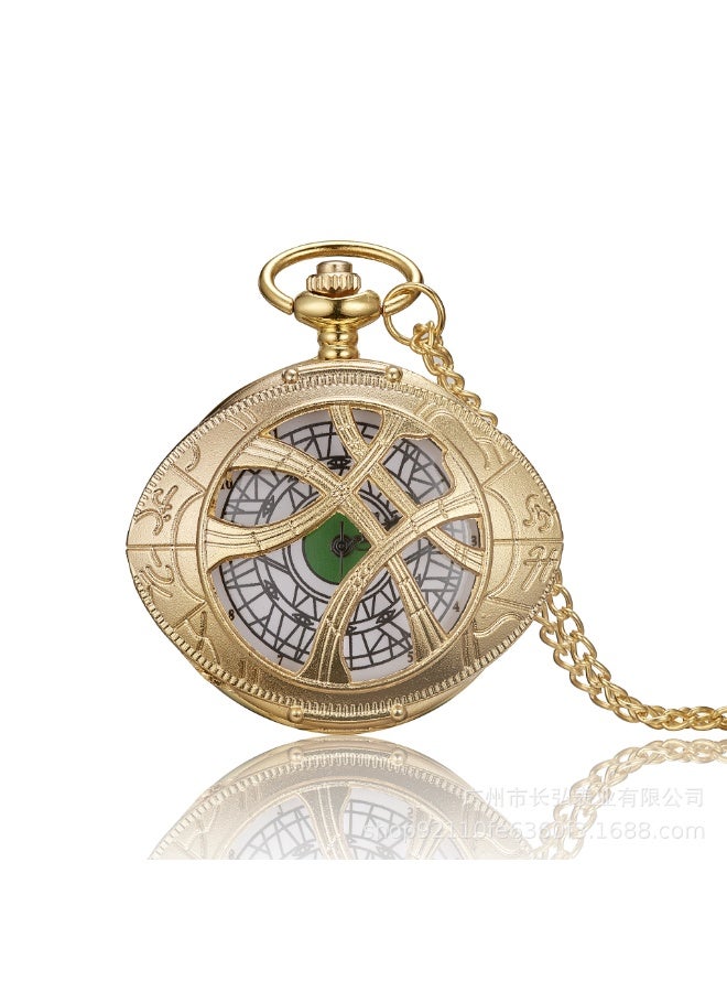 KUYING New Retro Flip Pendant Commemorative Watch 
