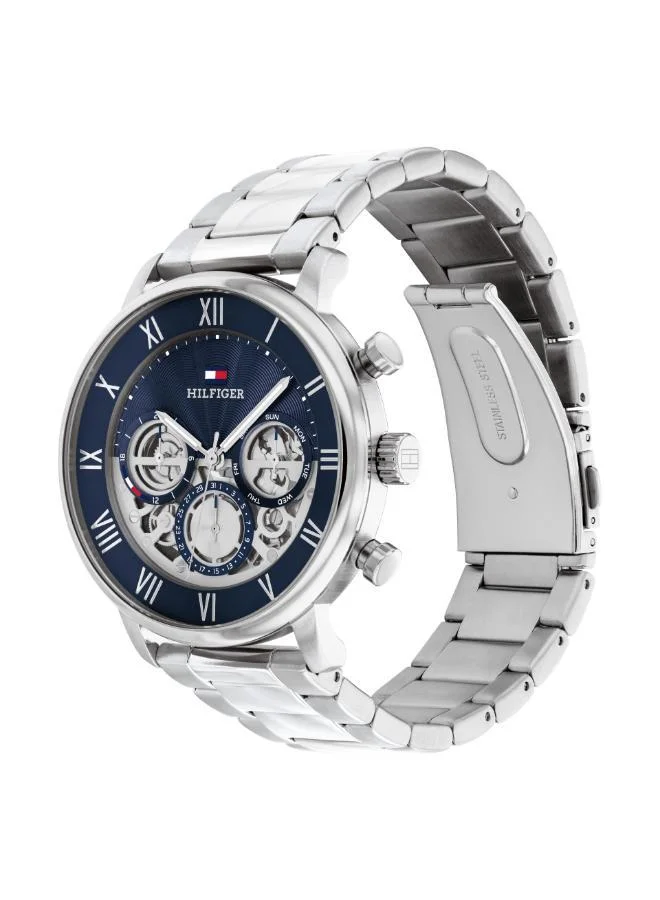 TOMMY HILFIGER  Mens Analog Multifunction Quartz Watch With Silver Stainless Steel Bracelet - 1710569 for Men | Best Price UAE