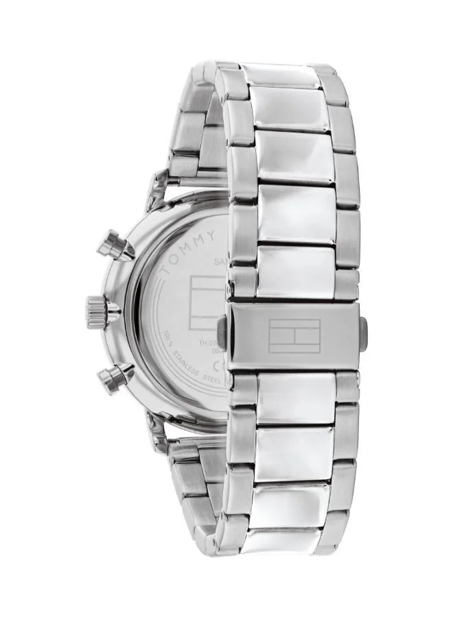 TOMMY HILFIGER Tommy Hilfiger Analogue Multifunction Quartz Watch for Men with Silver Stainless Steel Bracelet - 1710569